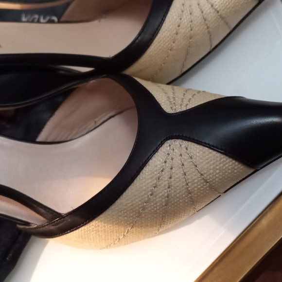 Escada shoes beige black size 38 - Picture 5 of 6